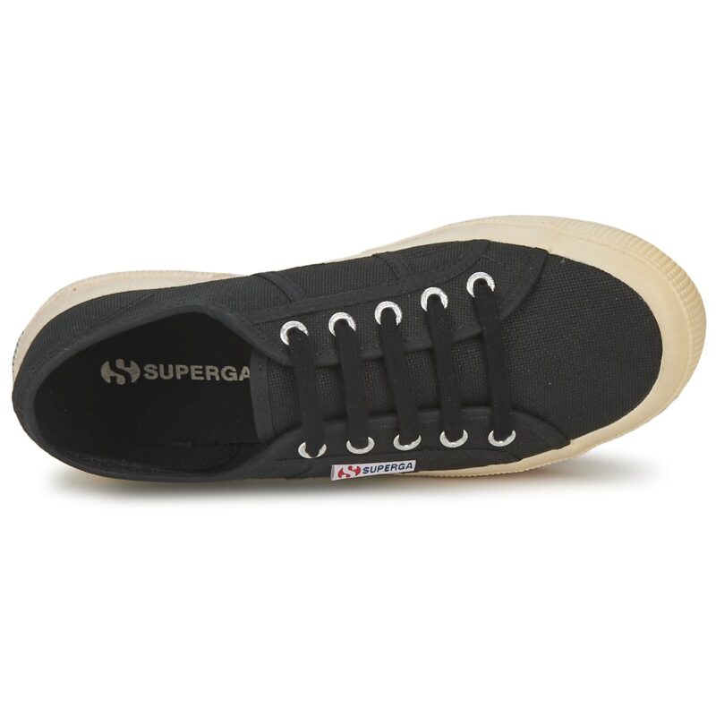 Superga 2750 CLASSIC Schwarze Herren-Sneaker - Gr&ouml;&szlig;e 6