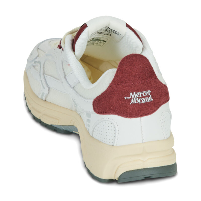 The Mercer Brand The Re-Run Vintage Nappa Wei&szlig; Sneakers Herren - 5