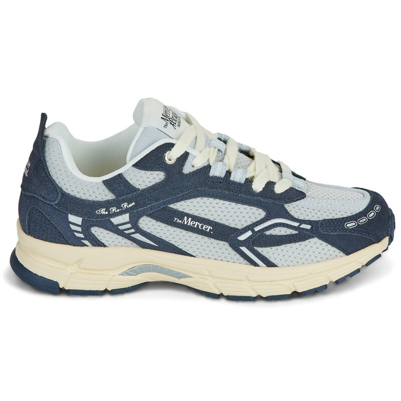 The Mercer Brand The Re-Run Vintage Suede Blu Sneakers Uomo - 2