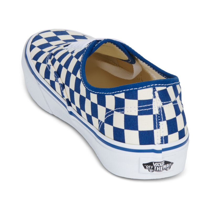 Vans Authentic AMQ - PRIMARY CHECK TRUE BLUE/WHITE Blu Sneakers Uomo - 5