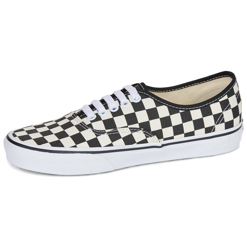 Vans Authentic Y28 - PRIMARY CHECK BLACK/WHITE Nero Sneakers Uomo - 4