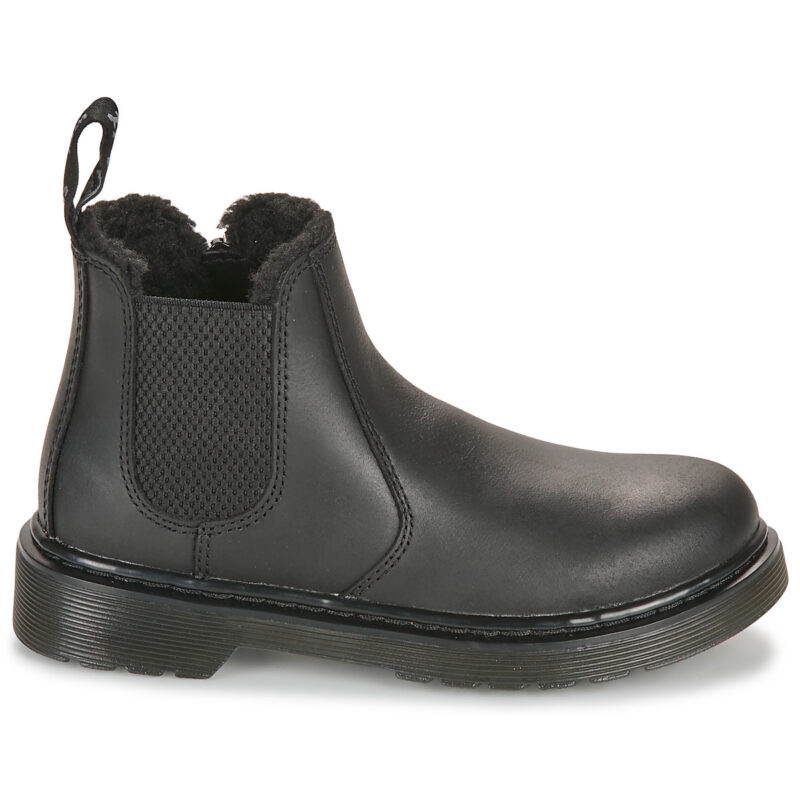 Dr. Martens Leonore Mono J Black Republic Wp Nero Boots Bambino - 2