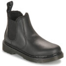Dr. Martens Leonore Mono J Black Republic Wp Nero Boots Bambino - 1
