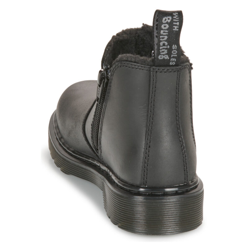 Dr. Martens Leonore Mono J Black Republic Wp Nero Boots Bambino - 5