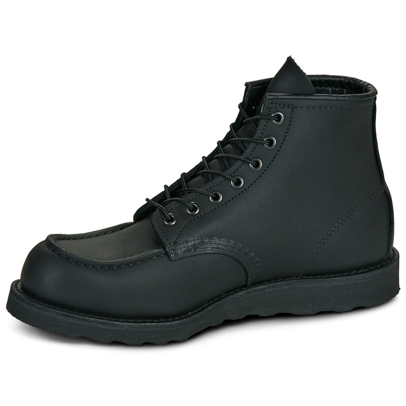 Red Wing 8074 CLASSIC MOC Black Men's Ankle Boots - 4