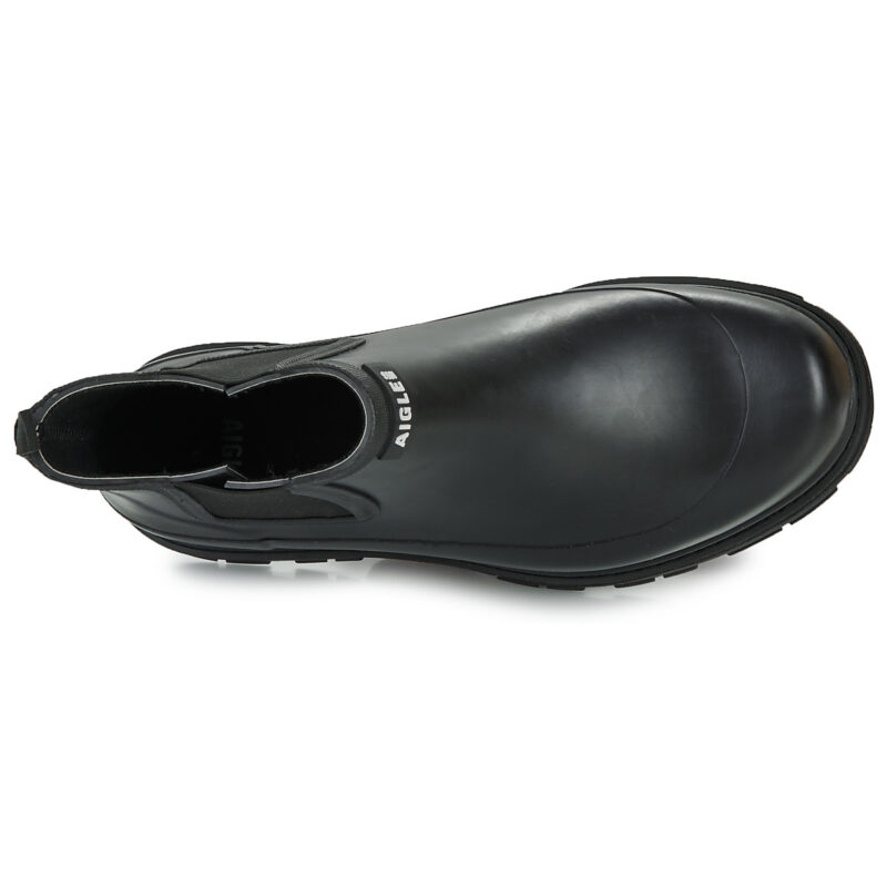 Aigle SOFT RAIN M Schwarze Herren-Regenstiefel - Gr&ouml;&szlig;e 6