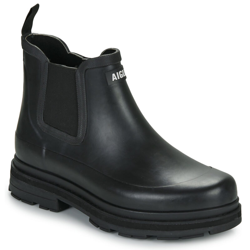 Aigle SOFT RAIN M Schwarze Herren-Regenstiefel - Gr&ouml;&szlig;e 1