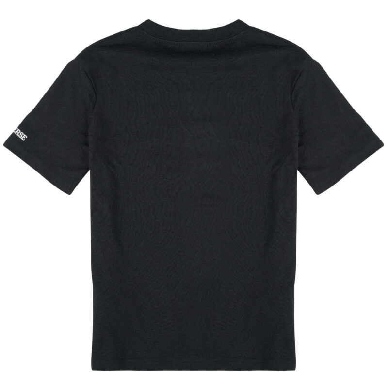 T-shirt ragazzo Converse CNV SNKR GFX TEE Nero T-shirt maniche corte Bambino - 2
