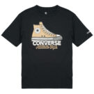 T-shirt ragazzo Converse CNV SNKR GFX TEE Nero T-shirt maniche corte Bambino - 1