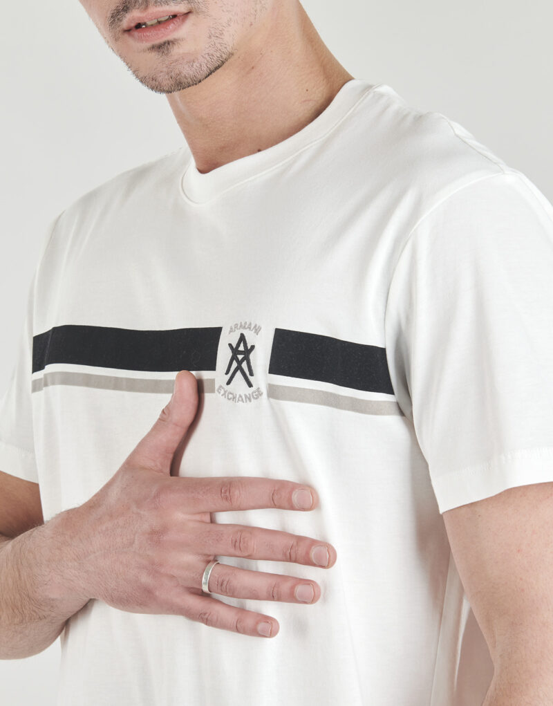 T-shirt Armani Exchange XM001792 Bianco T-shirt maniche corte Uomo - 5