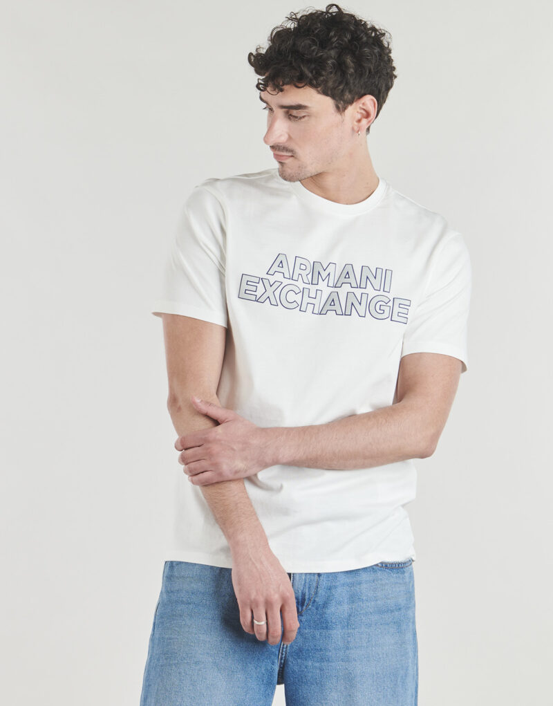 T-shirt Armani Exchange XM002413 Bianco T-shirt maniche corte Uomo - 2