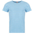 T-shirt Armor Lux HOEDIC Blue Men's Short Sleeve T-Shirt - 1