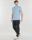 T-shirt Armor Lux HOEDIC Blue Men's Short Sleeve T-Shirt - 3
