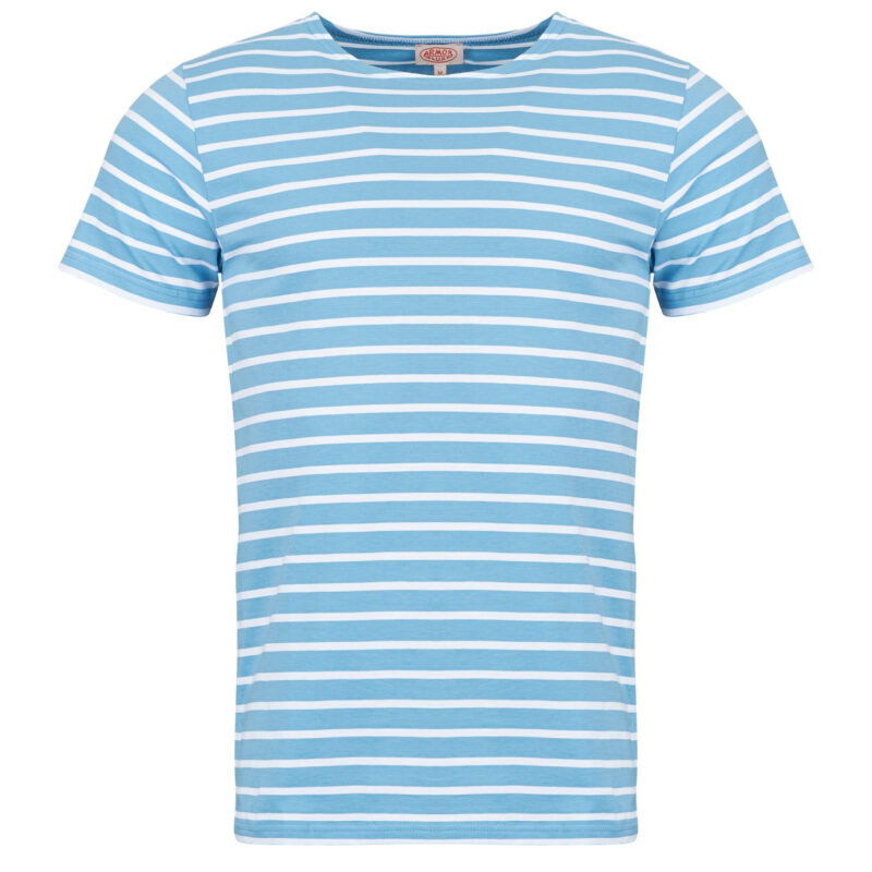 T-shirt Armor Lux HOEDIC Blue Men's Short Sleeve T-Shirt - 1