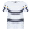 T-shirt Armor Lux REMP White Short Sleeve T-Shirt Men - 1