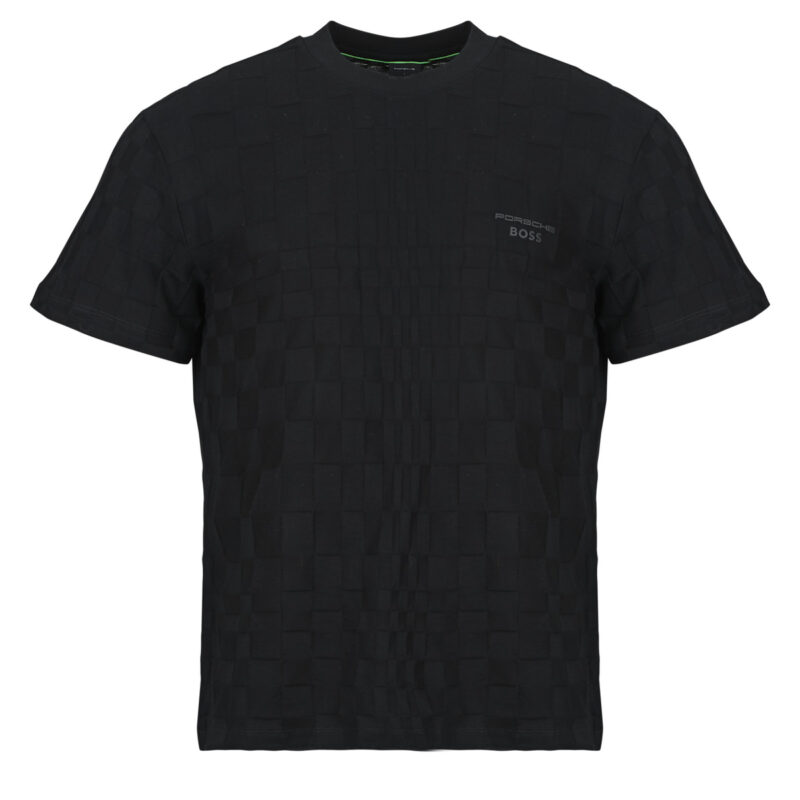 BOSS TS_PS Spirit70 Jacq Schwarzes T-Shirt - Herren Kurzarm-T-Shirt - 1
