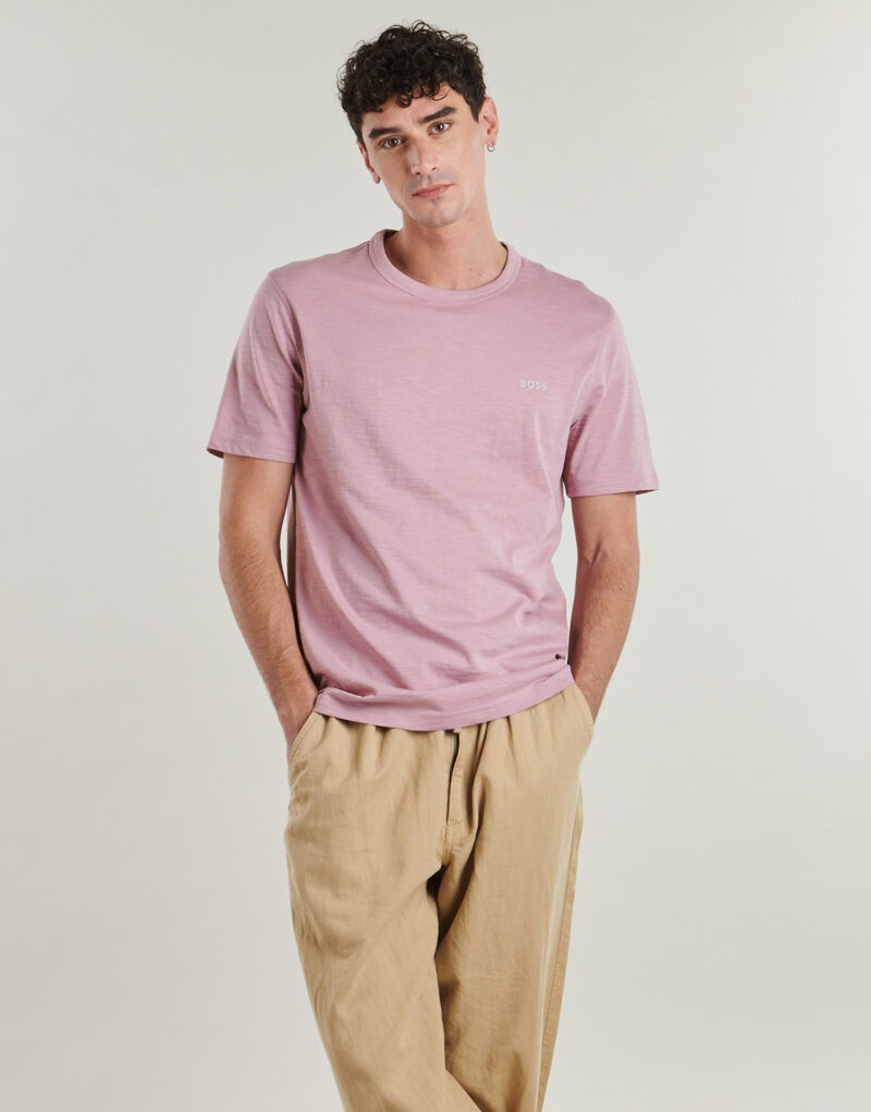T-shirt BOSS Tegood Rosa T-shirt maniche corte Uomo - 2