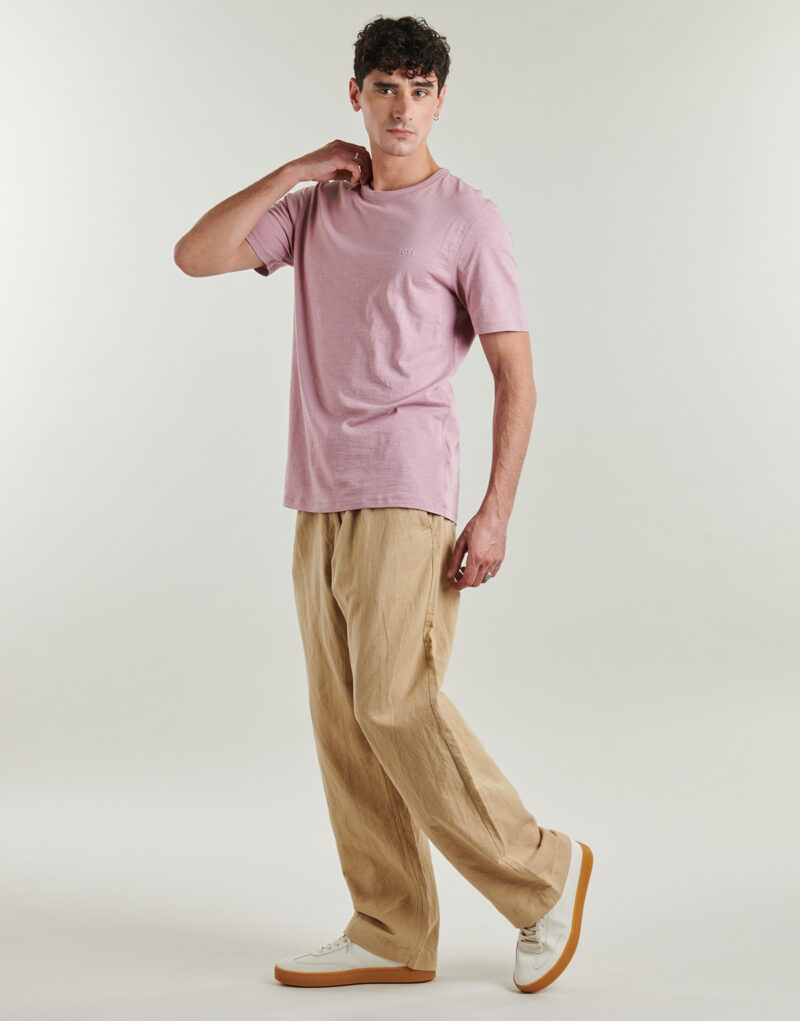 T-shirt BOSS Tegood Rosa T-shirt maniche corte Uomo - 4