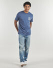 Camiseta de manga corta para hombre Billabong PORTAL PREMIUM SS Marine - 3
