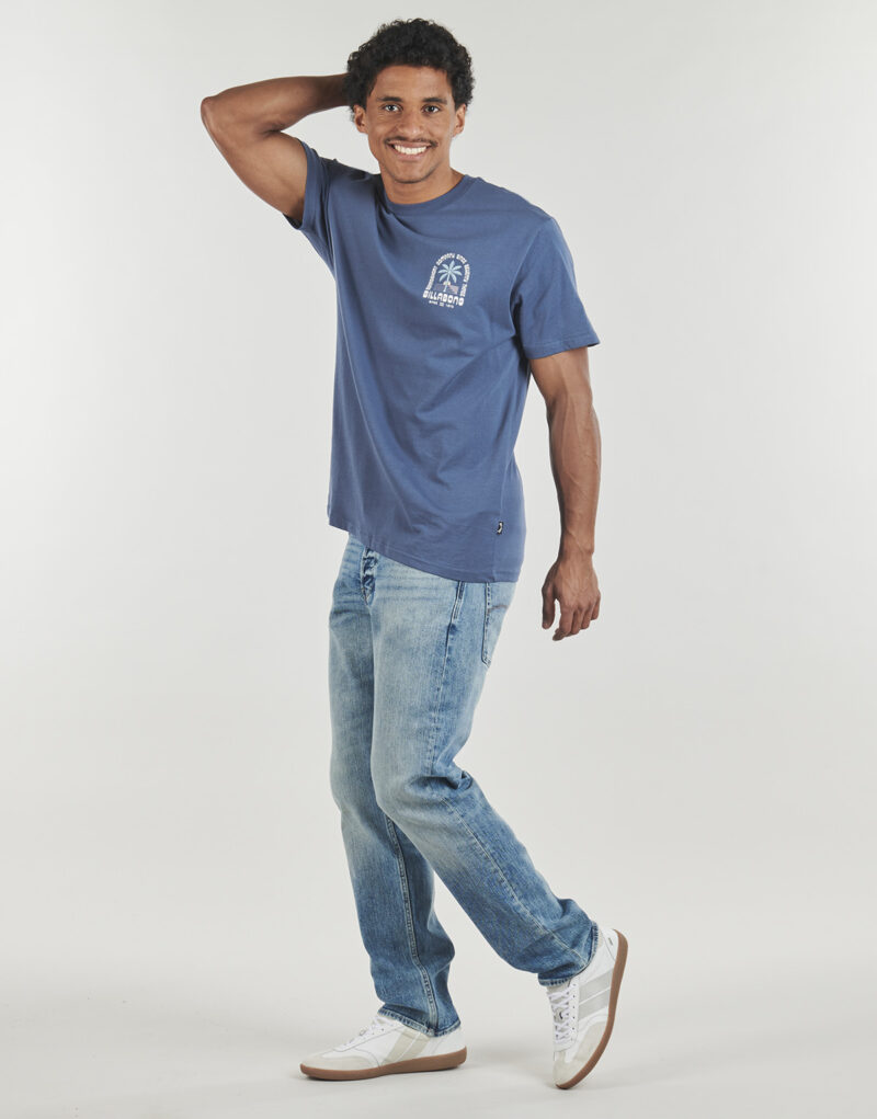 Camiseta de manga corta para hombre Billabong PORTAL PREMIUM SS Marine - 4
