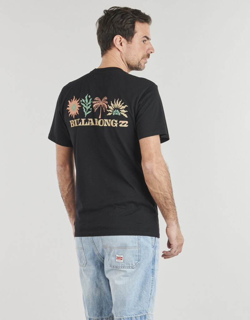 Camiseta Billabong Segment SS negra para hombre - 2