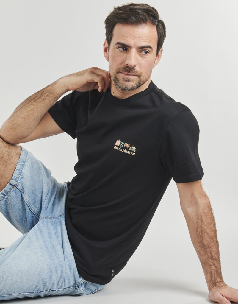 Camiseta Billabong Segment SS negra para hombre - 5