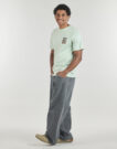 Camiseta de manga corta verde para hombre Billabong STAMP SS - 4