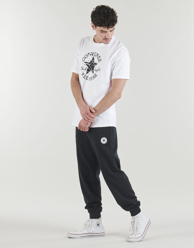 T-shirt Converse BROKEN GLASS CONVERSE Bianco T-shirt maniche corte Uomo - 3
