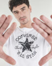 T-shirt Converse BROKEN GLASS CONVERSE Bianco T-shirt maniche corte Uomo - 5
