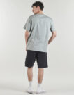 T-shirt Converse CHUCK LOGO TEE Grigio T-shirt maniche corte Uomo - 4