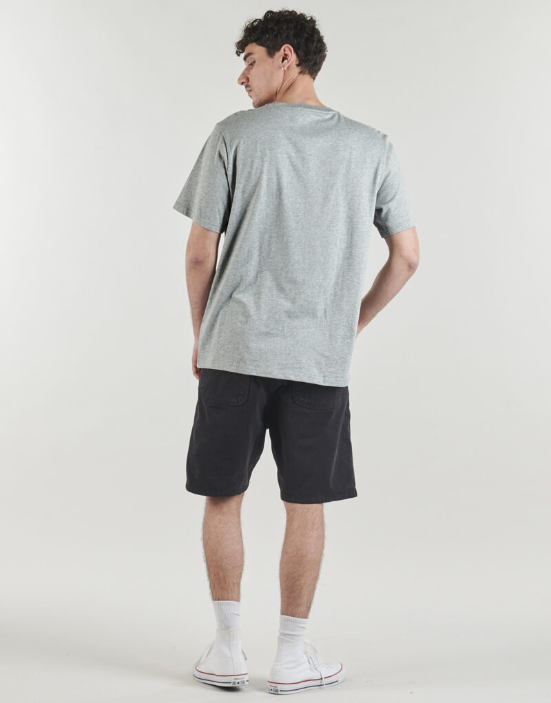 T-shirt Converse CHUCK LOGO TEE Grigio T-shirt maniche corte Uomo - 4