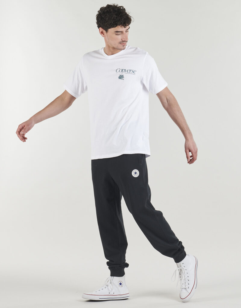 T-shirt Converse HANGING SHOES TEE Bianco T-shirt maniche corte Uomo - 4