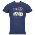T-shirt Deeluxe BEACHWAY TS M Marine T-shirt maniche corte Uomo - 1