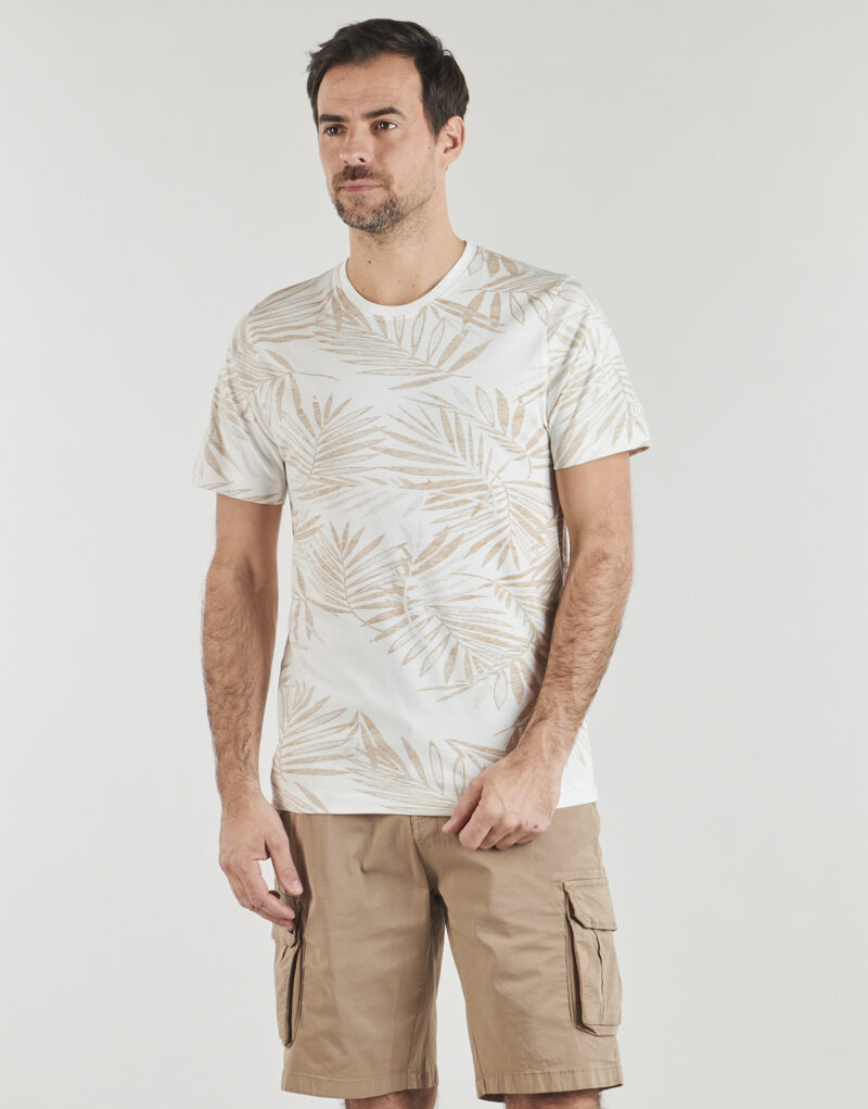 T-shirt Deeluxe BLOSSOM TS M m+ Beige T-shirt maniche corte Uomo - 2