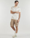 T-shirt Deeluxe BLOSSOM TS M m+ Beige T-shirt maniche corte Uomo - 3