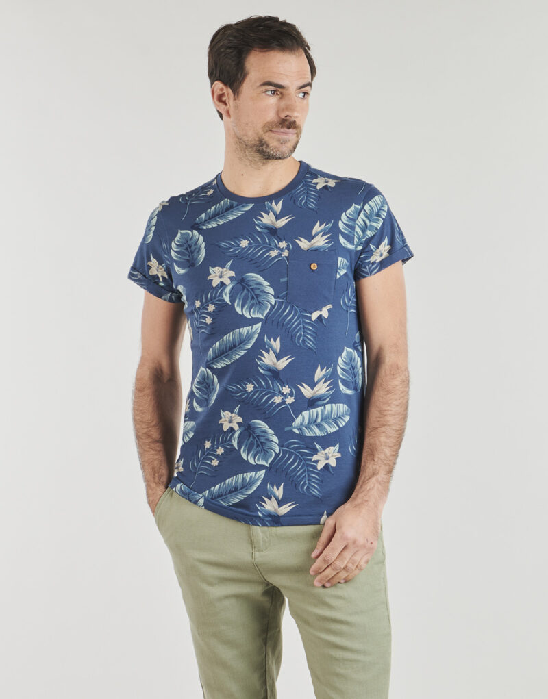 T-shirt Deeluxe NUBIE TS M m+ Marine Men's Short Sleeve T-Shirt - 2