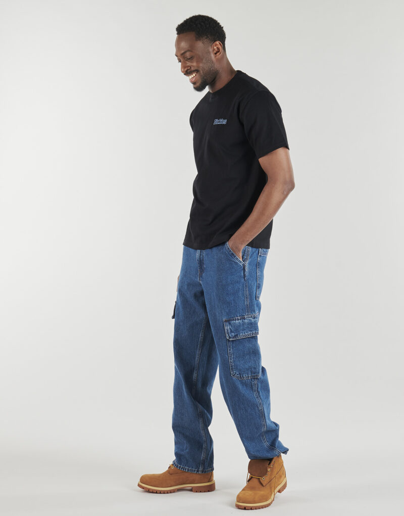 T-shirt Dickies FAIRLAWN SS TEE BLACK Nero T-shirt maniche corte Uomo - 4