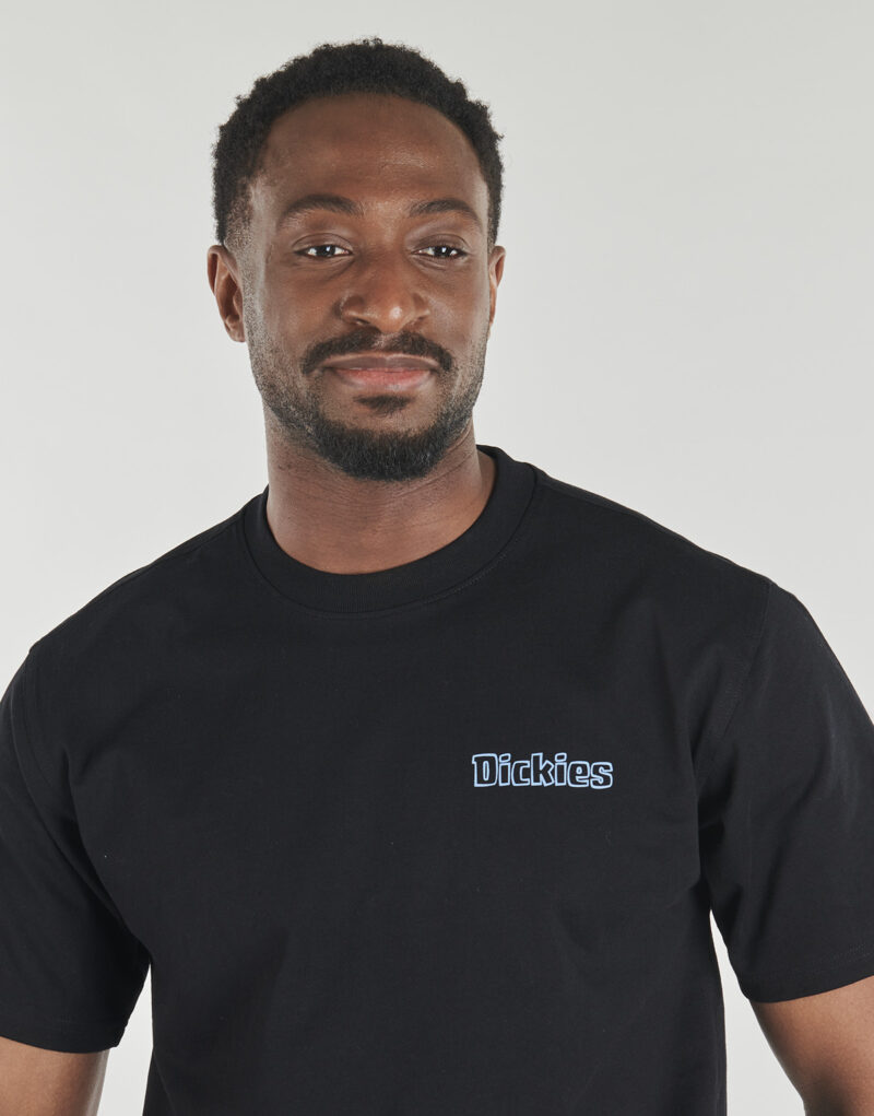 T-shirt Dickies FAIRLAWN SS TEE BLACK Nero T-shirt maniche corte Uomo - 5