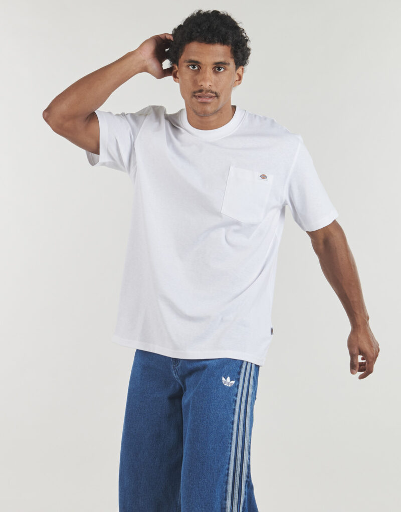 T-shirt Dickies LURAY POCKET TEE SS WHITE Bianco T-shirt maniche corte Uomo - 2