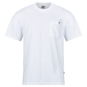 T-shirt uomo Dickies  LURAY POCKET TEE SS WHITE  Bianco Dickies 196010857618