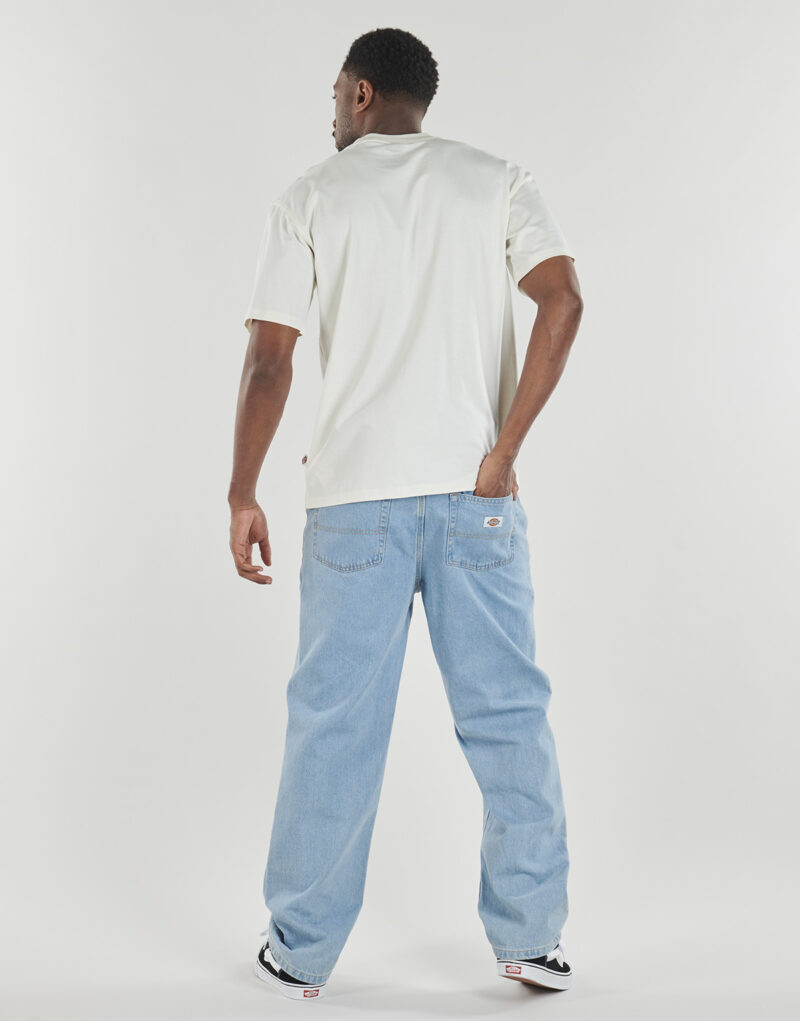 T-shirt Dickies LYNNDYL SS TEE EGRET Bianco T-shirt maniche corte Uomo - 4
