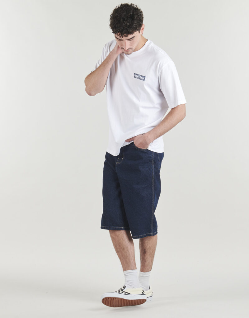 T-shirt Dickies PLAIN CITY SS TEE WHITE Bianco T-shirt maniche corte Uomo - 4