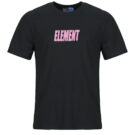 T-shirt Element POOL DRAINING SS Nero T-shirt maniche corte Uomo - 1