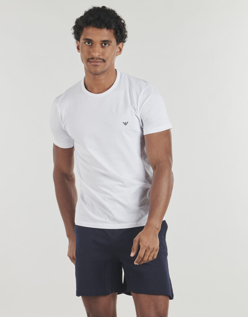 T-Shirt Emporio Armani EM000392 PACK DE 2 Wei&szlig; T-Shirt kurze &Auml;rmel Mann - 2