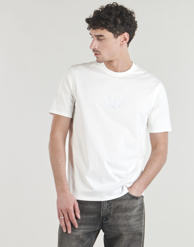 T-shirt Emporio Armani EM004583 Bianco T-shirt maniche corte Uomo - 2