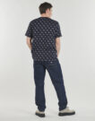 T-shirt Guess CN SS JACQUARD 4G KNIT TOP Marine T-shirt maniche corte Uomo - 4