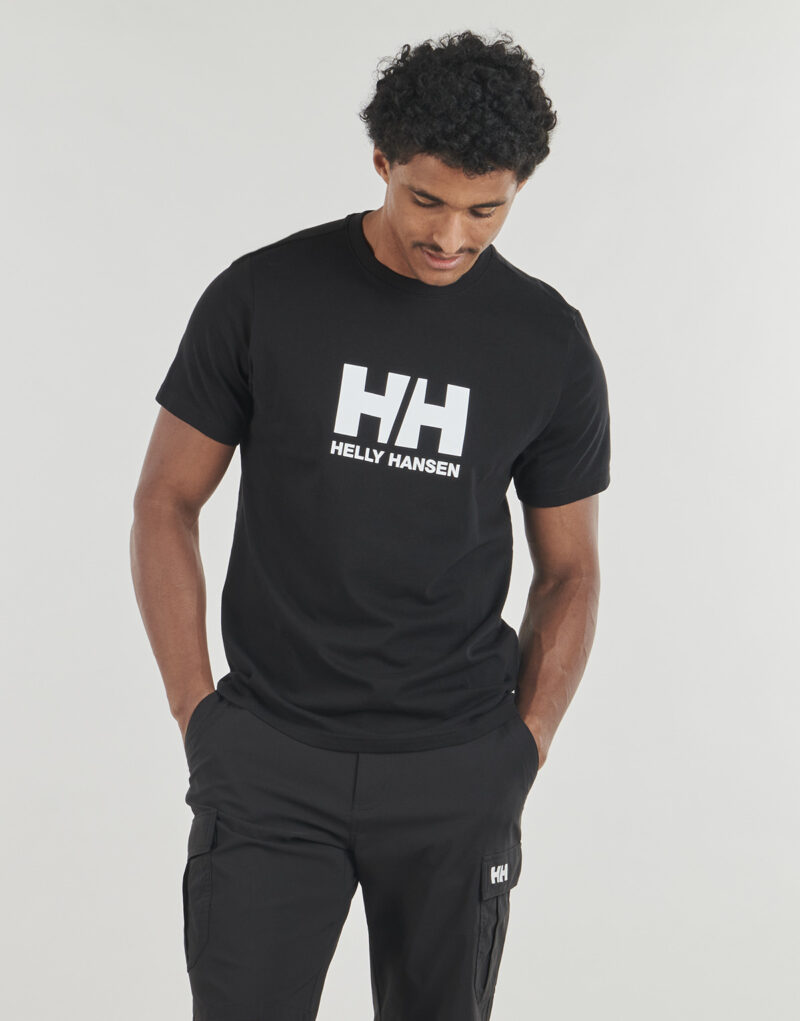 T-shirt Helly Hansen LOGO T-SHIRT 3.0 Nero T-shirt maniche corte Uomo - 2