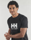 T-shirt Helly Hansen LOGO T-SHIRT 3.0 Nero T-shirt maniche corte Uomo - 5