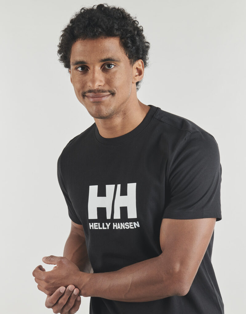 T-shirt Helly Hansen LOGO T-SHIRT 3.0 Nero T-shirt maniche corte Uomo - 5