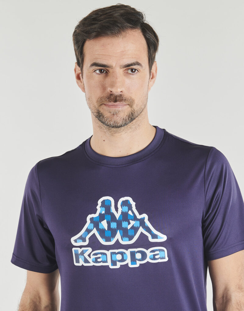 T-shirt Kappa IDICE Viola T-shirt maniche corte Uomo - 5